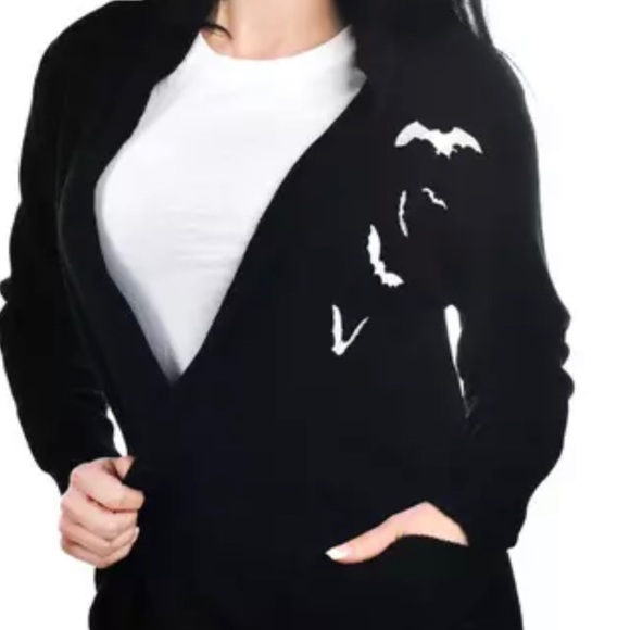 Too Fast Eerie Cemetery Cardigan - Picture 2 of 7